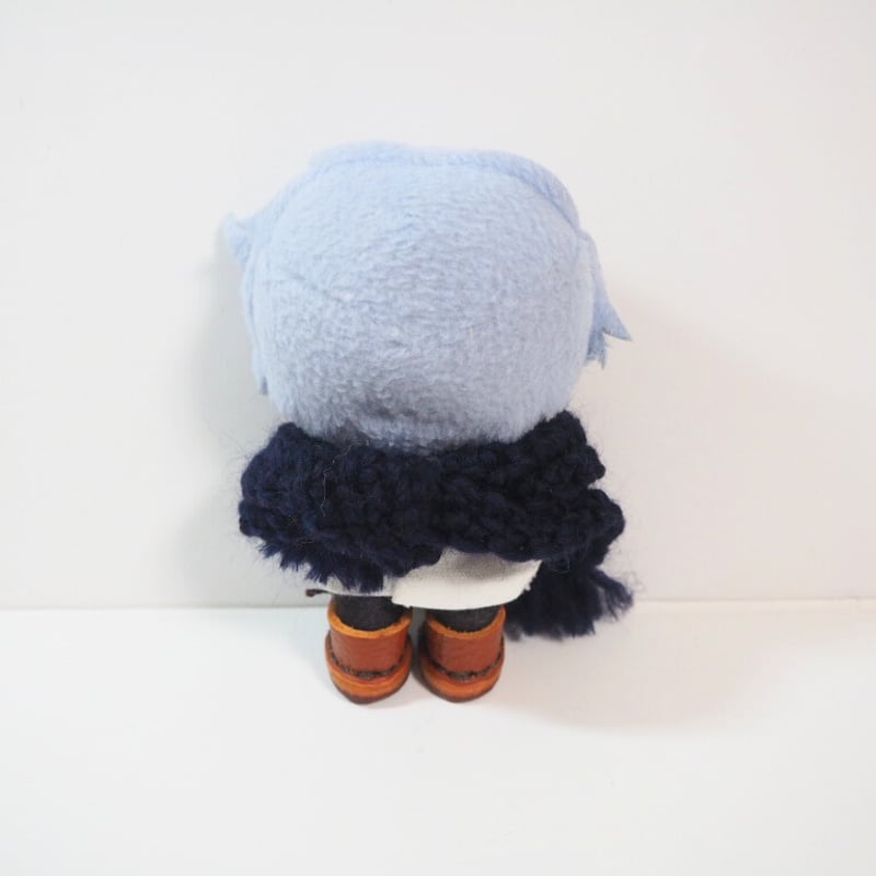 ぬい服 10cm ハンドメイド 毛糸 マフラー 10cmぬい用 もこもこ原毛ニットマフラー | takoyuka