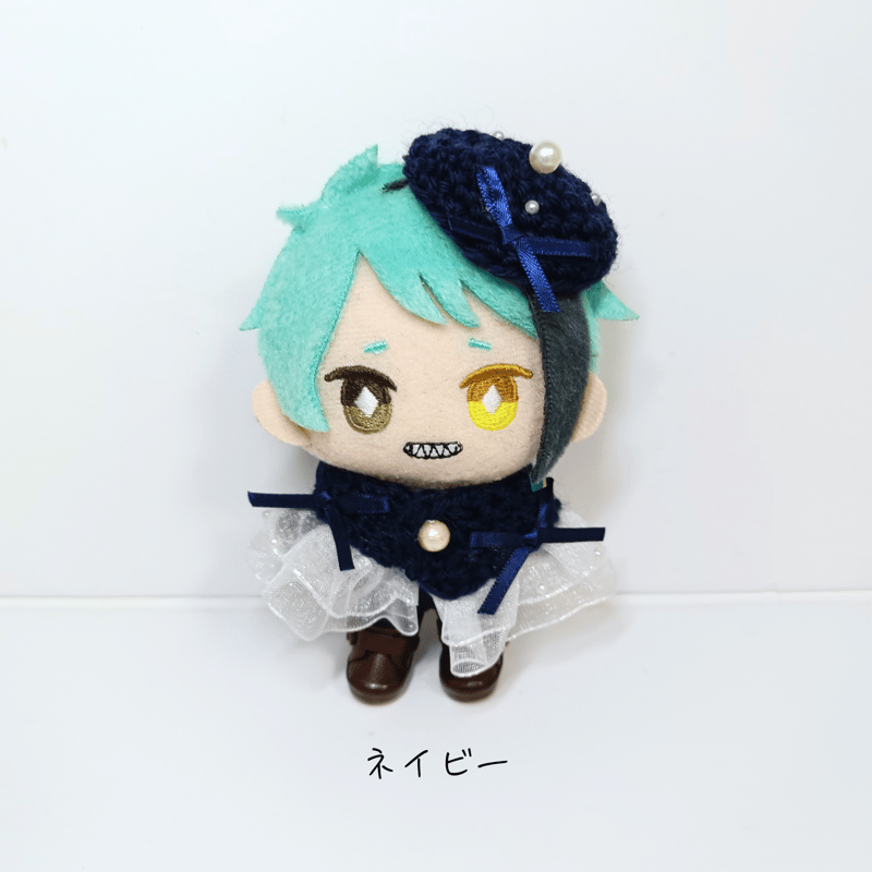 10cmぬい服 サテンパールケープ＆チビベレーセット | takoyuka