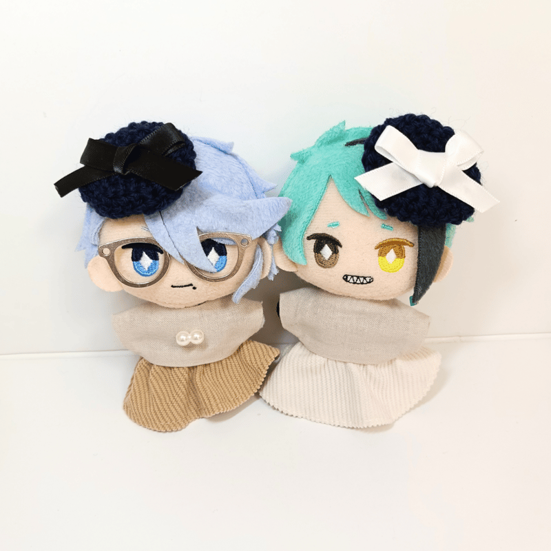ぬい服10cm サテンリボンチビベレー | takoyuka