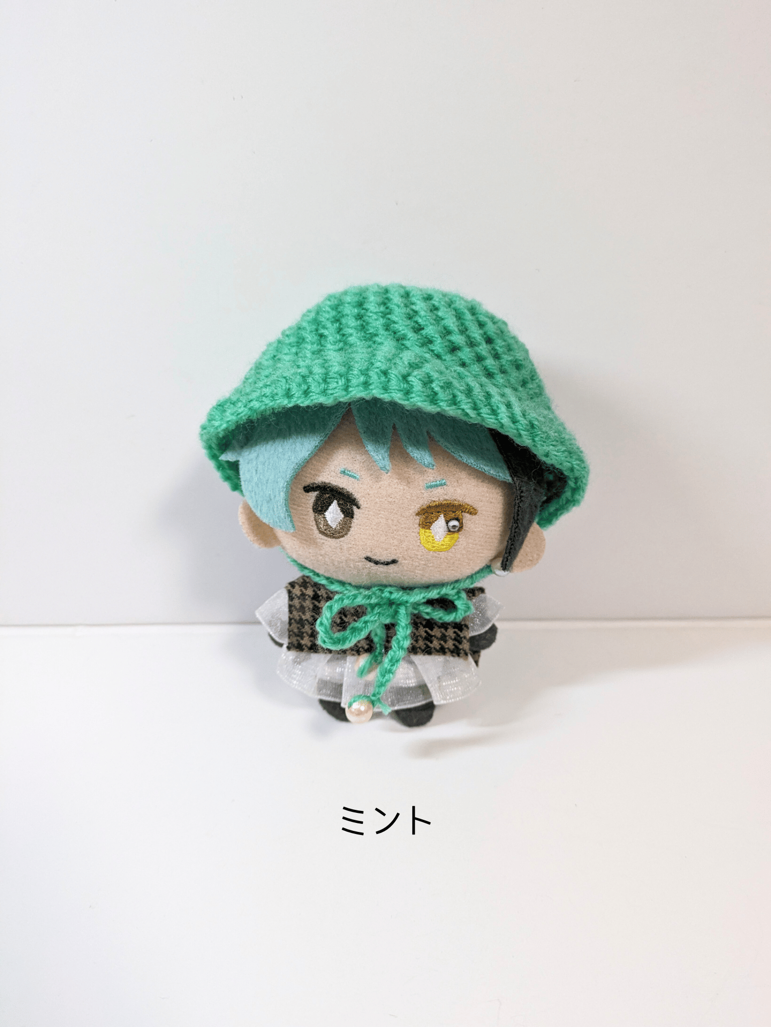 【春のお出かけ服♡オーダーページ】ちびぬい 服 チューリップハット ぬい服10cm ストラップ付きチューリップハット | takoyuka