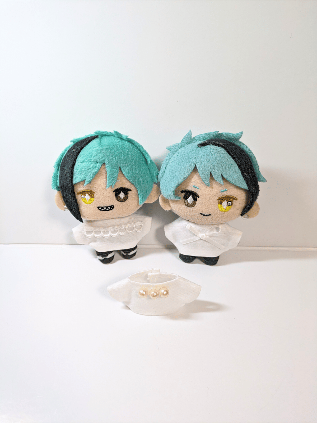 ぬい服10cm シンプルお上品トップス ホワイト | takoyuka