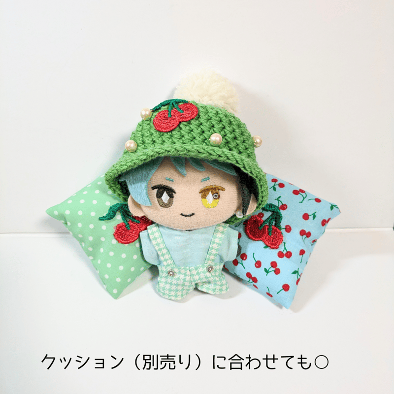 メロンクリームソーダのようせい*゜ ハムちゃん ぬいぐるみ メロンクリームソーダのようせい*゜ ハムちゃん ぬいぐるみ