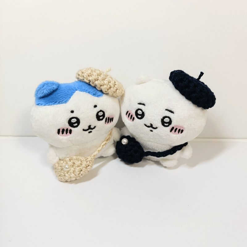 ちいかわお座りぬいぐるみ用 ミニベレー＆バッグセット | takoyuka