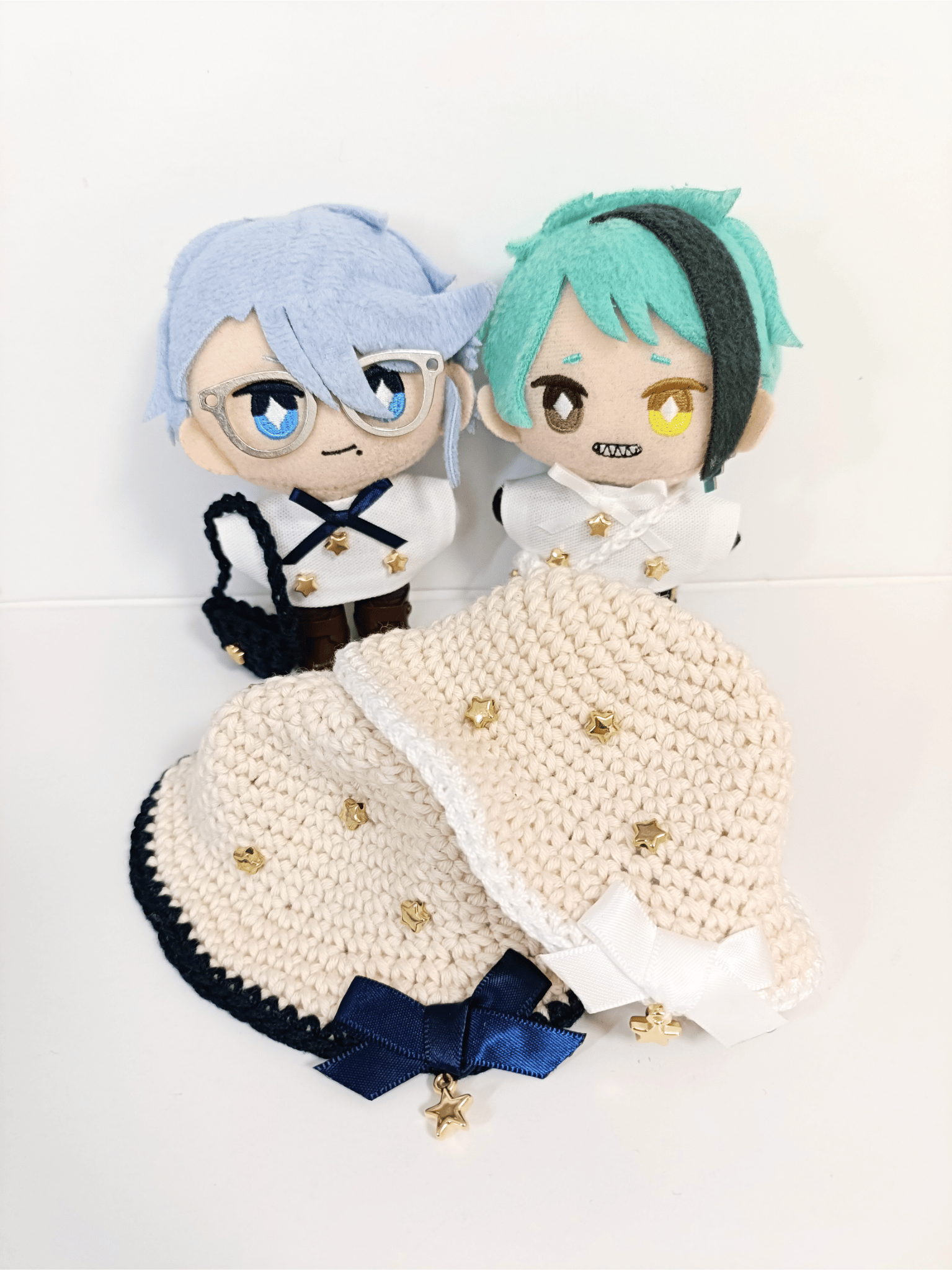 ぬい服10cm キラキラ夏の大三角セット（ハット＆トップス＆バッグ