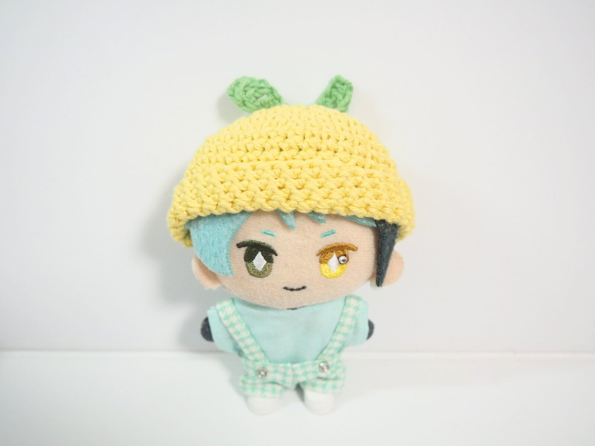 10cmぬい帽子 かんきつニット帽 レモン/オレンジ | takoyuka