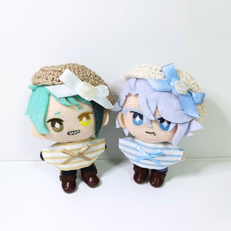10cmぬい服 おリボン！ベレーマリンセット（トップス＆ベレー） | takoyuka