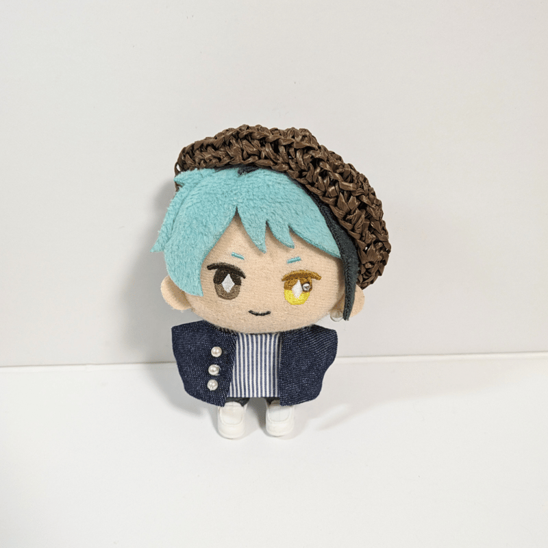 ぬい服10cm 麦わらベレー帽 | takoyuka