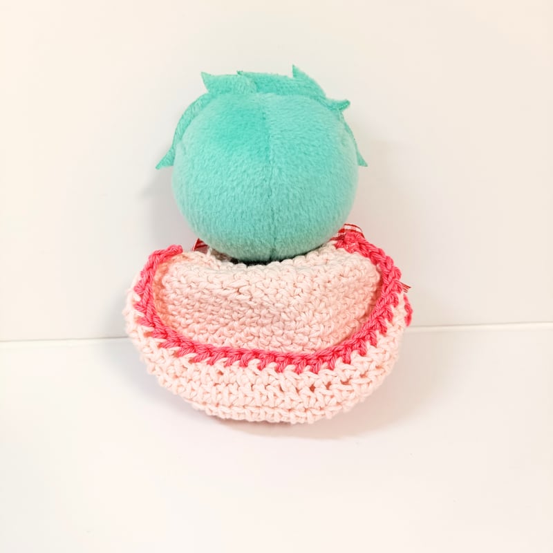 10cmぬい服 いちごミルクフードケープ コットンver. | takoyuka