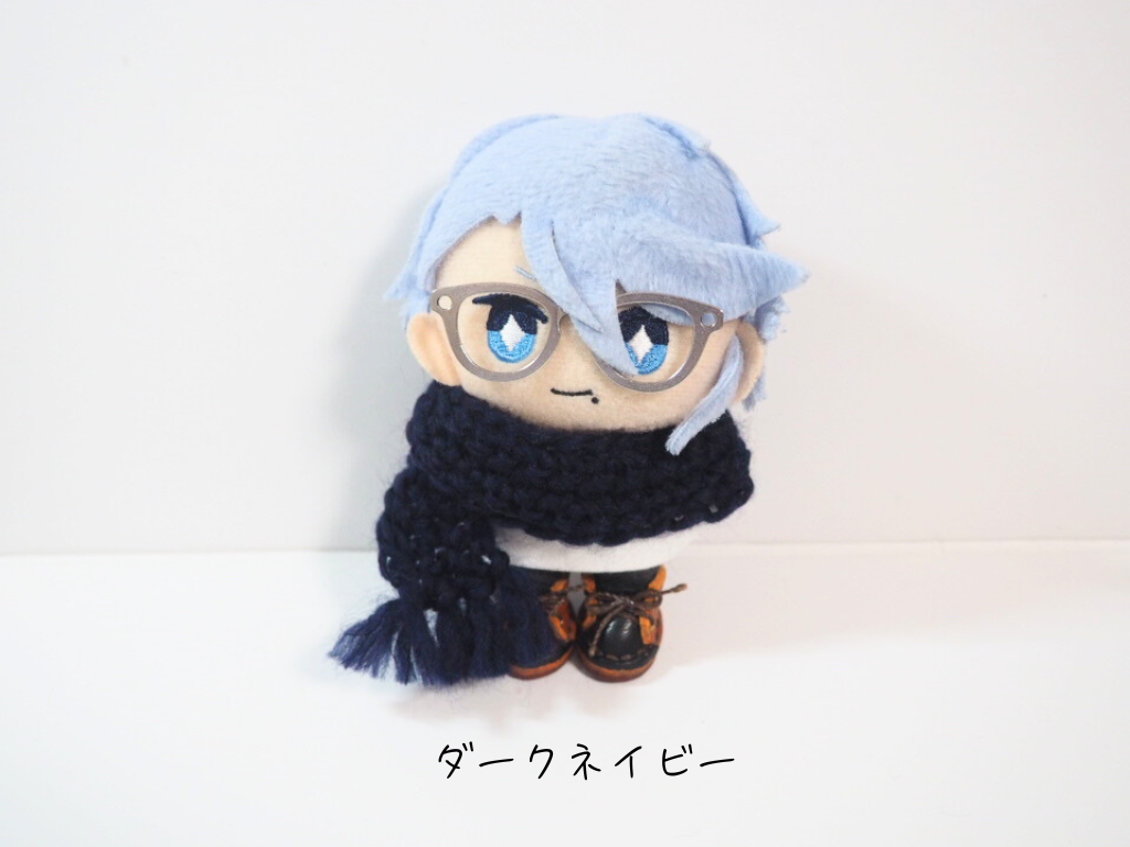 ぬい服 10cm ハンドメイド 毛糸 マフラー 10cmぬい用 ニットマフラー（新バージョン） | takoyuka