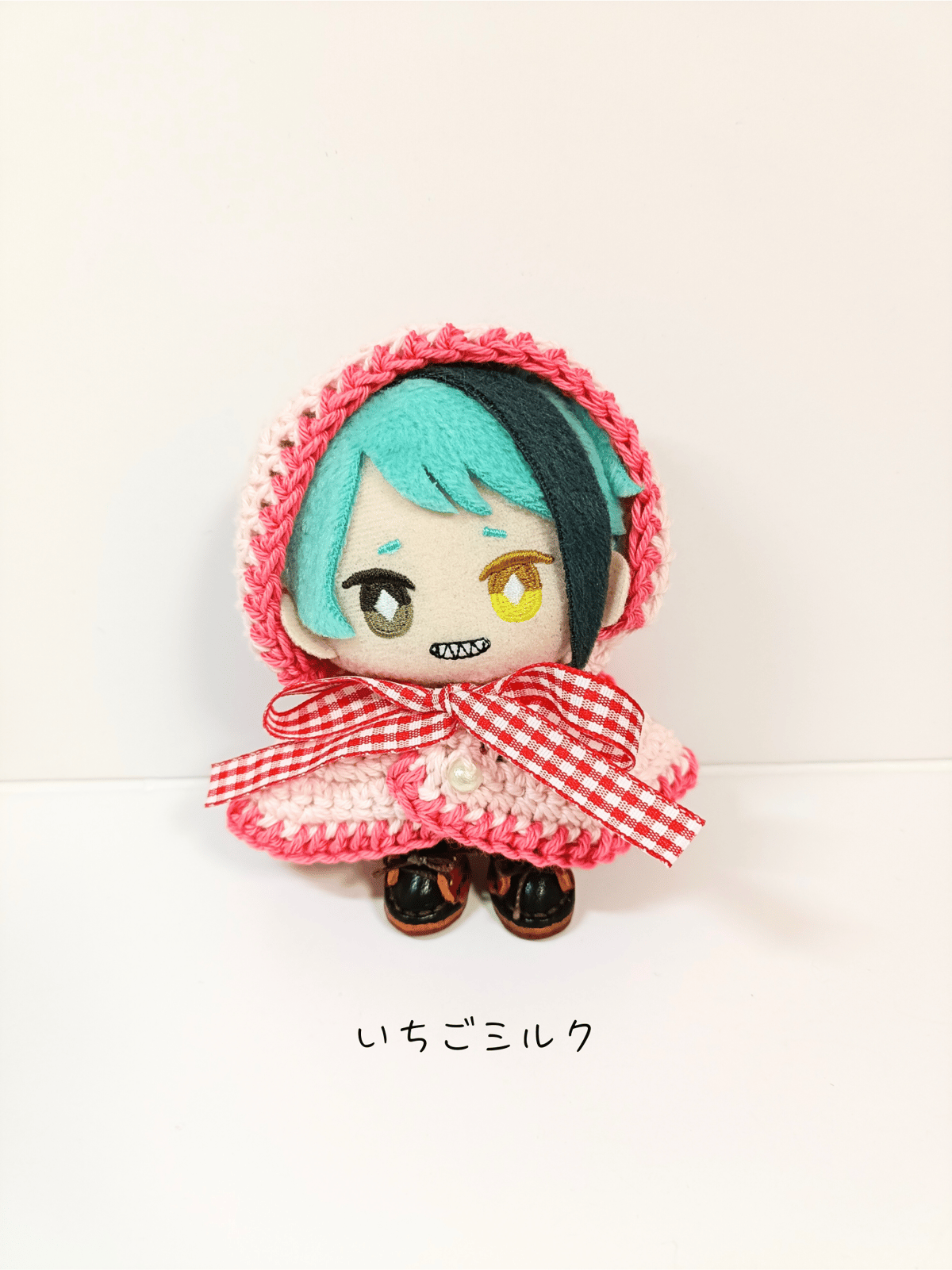 10cmぬい服 いちごミルクフードケープ コットンver. | takoyuka