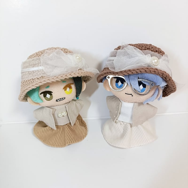 ぬい服10cm オーガンジーモカハット | takoyuka