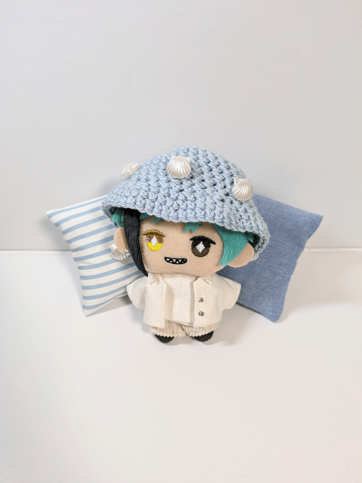 10cmぬいサイズクッションセット『サマー（メロンソーダ・マリン