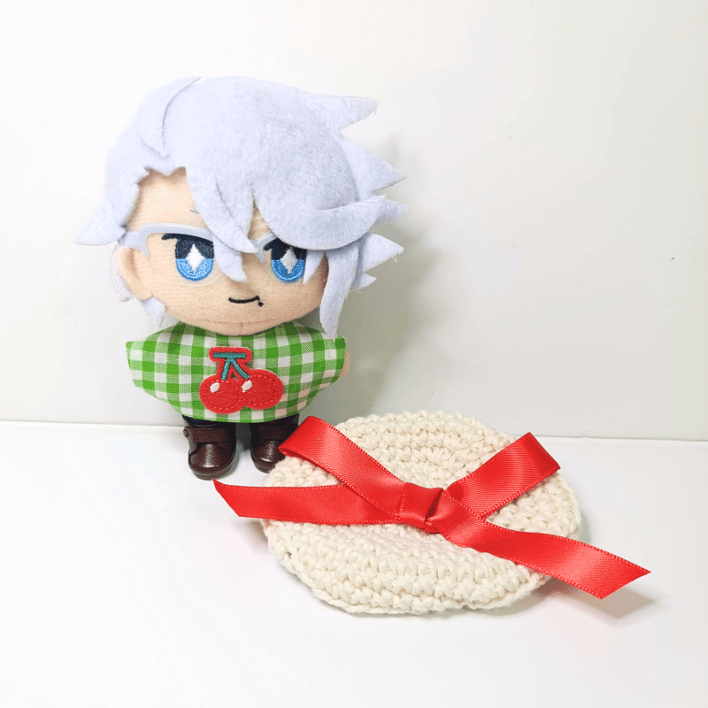ぬい服10cm シンプルメロンソーダセット（ベレー＆トップス