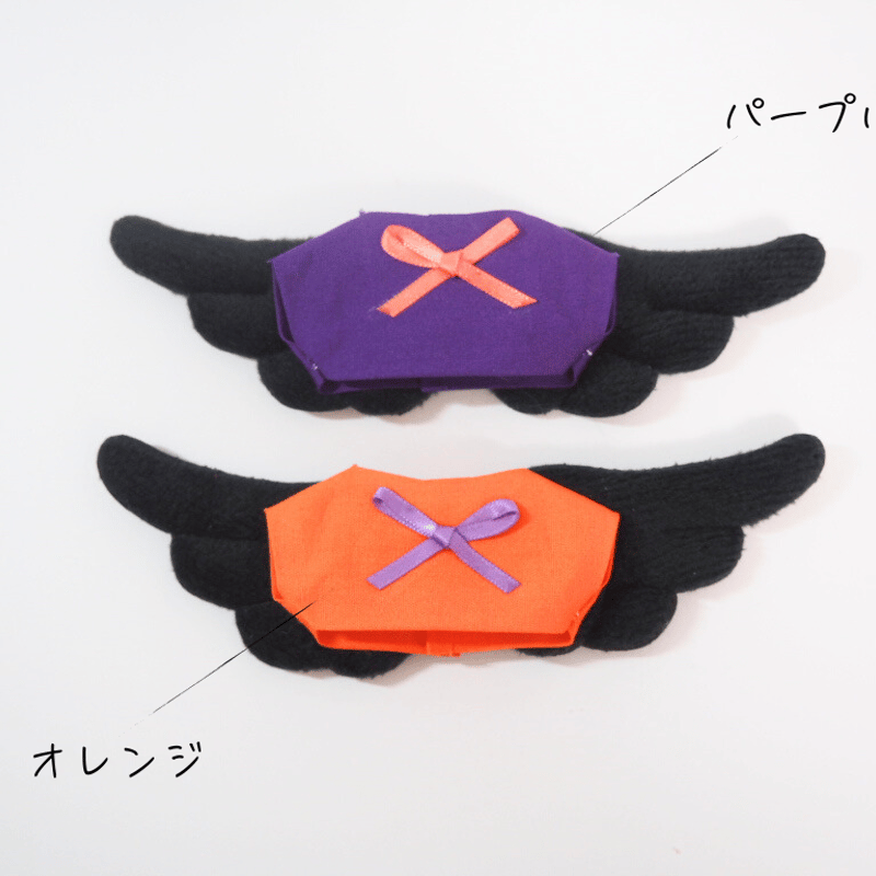 10cmぬい服 ちょい仮装ハロウィントップス 悪魔の羽 | takoyuka