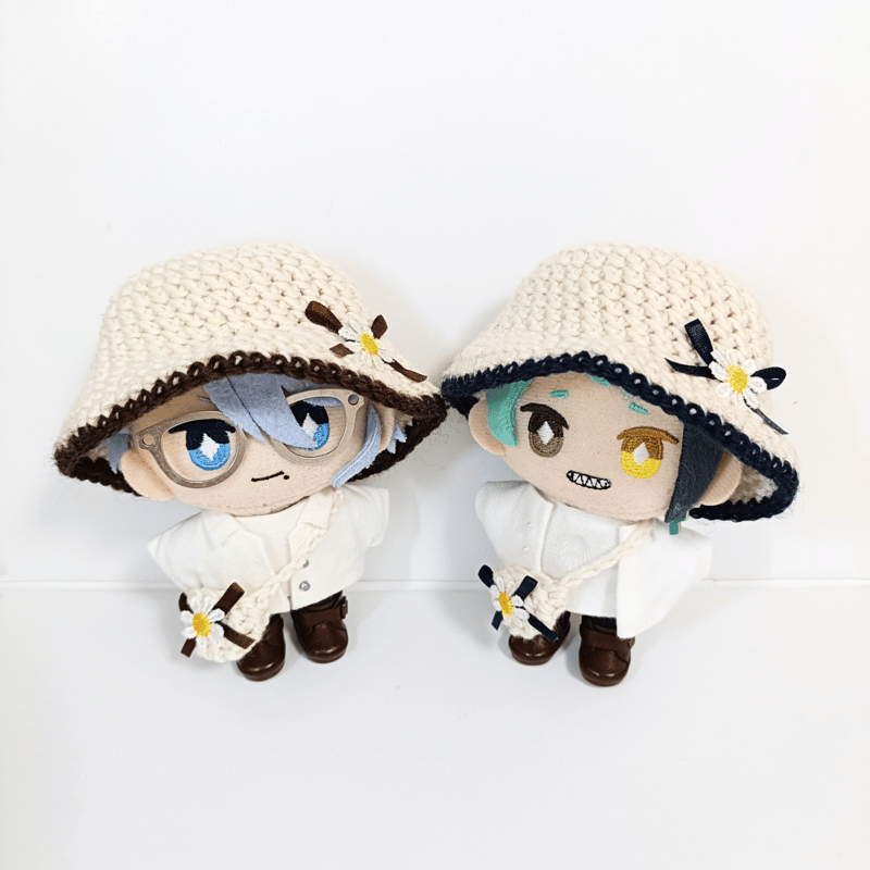 ぬい服10cm 韓国風ハット＆バッグセット | takoyuka