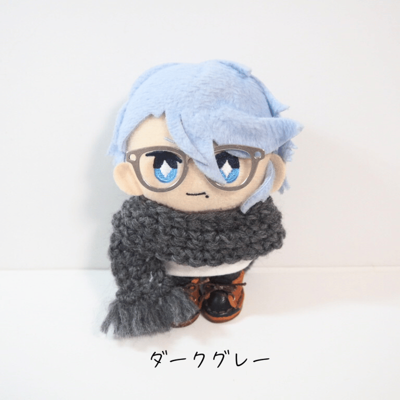 ぬい服 10cm ハンドメイド 毛糸 マフラー ぬい服 10cm ハンドメイド 毛糸 マフラー 10cmぬい用 ニット