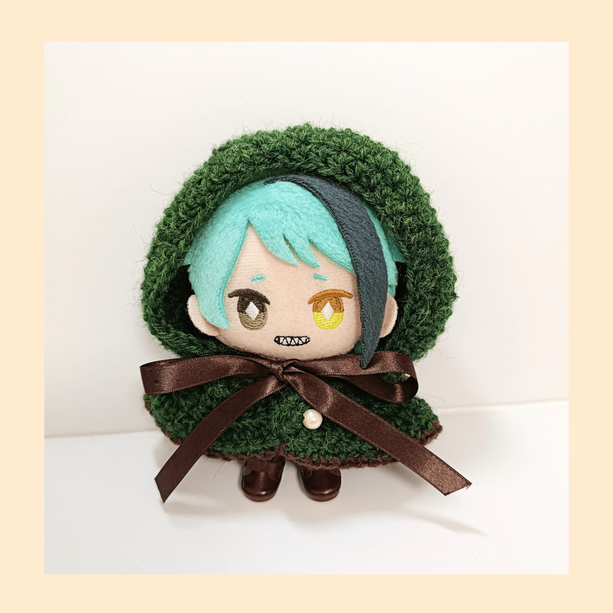 10cmぬい服 山を愛するぬいのフードケープver.2 | takoyuka