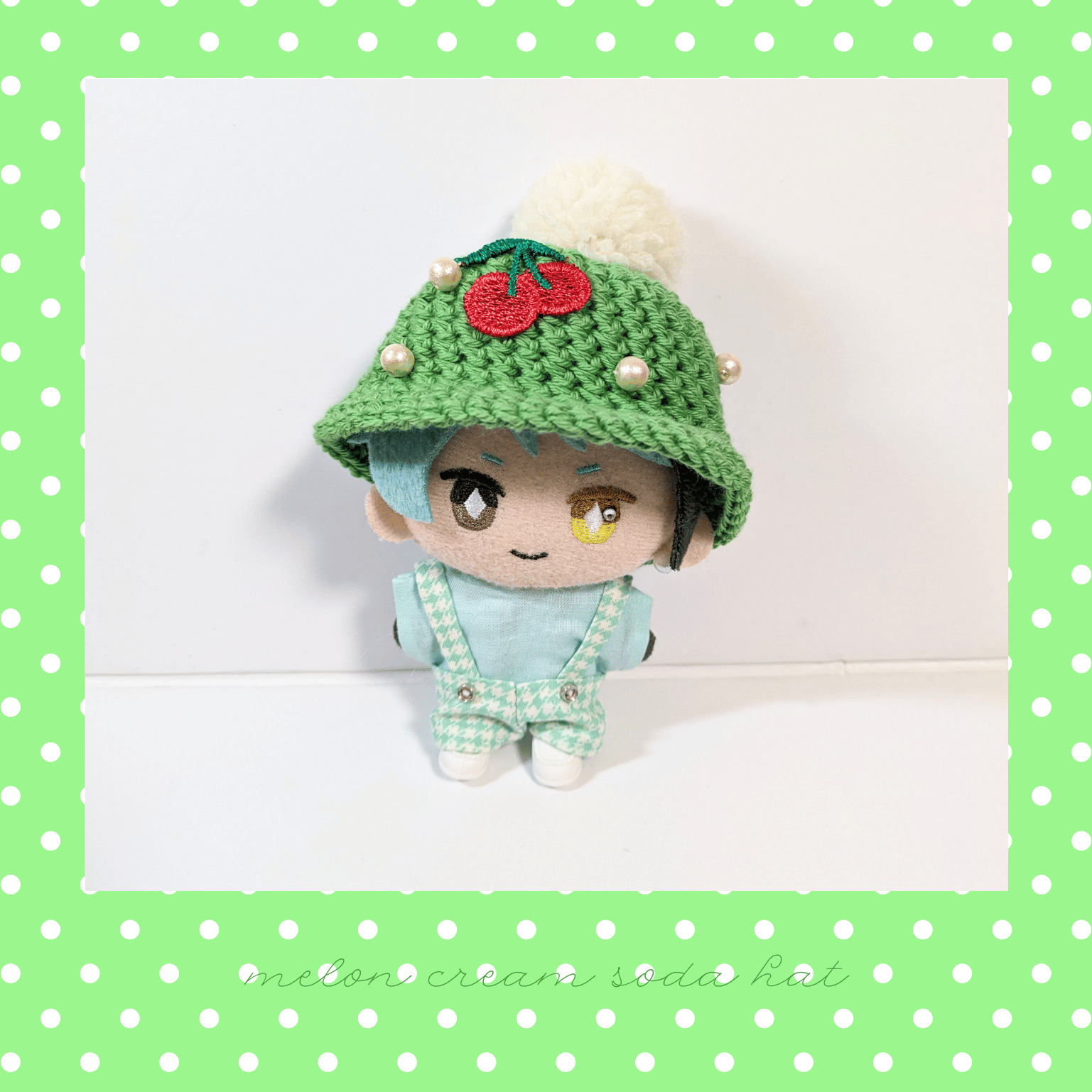 【メロンフロート】 ハンドメイド　ぬいぐるみ original