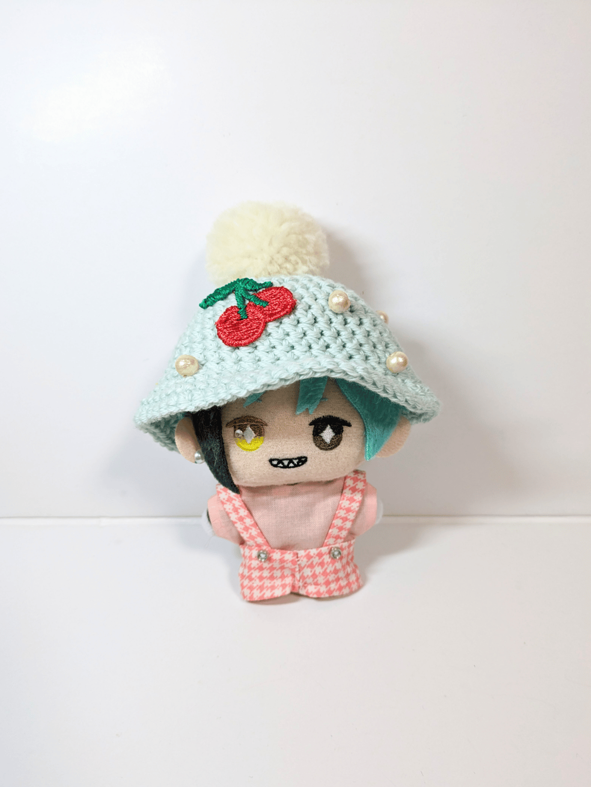 10cmぬい帽子 クリームソーダハット 水色・ピンク | takoyuka