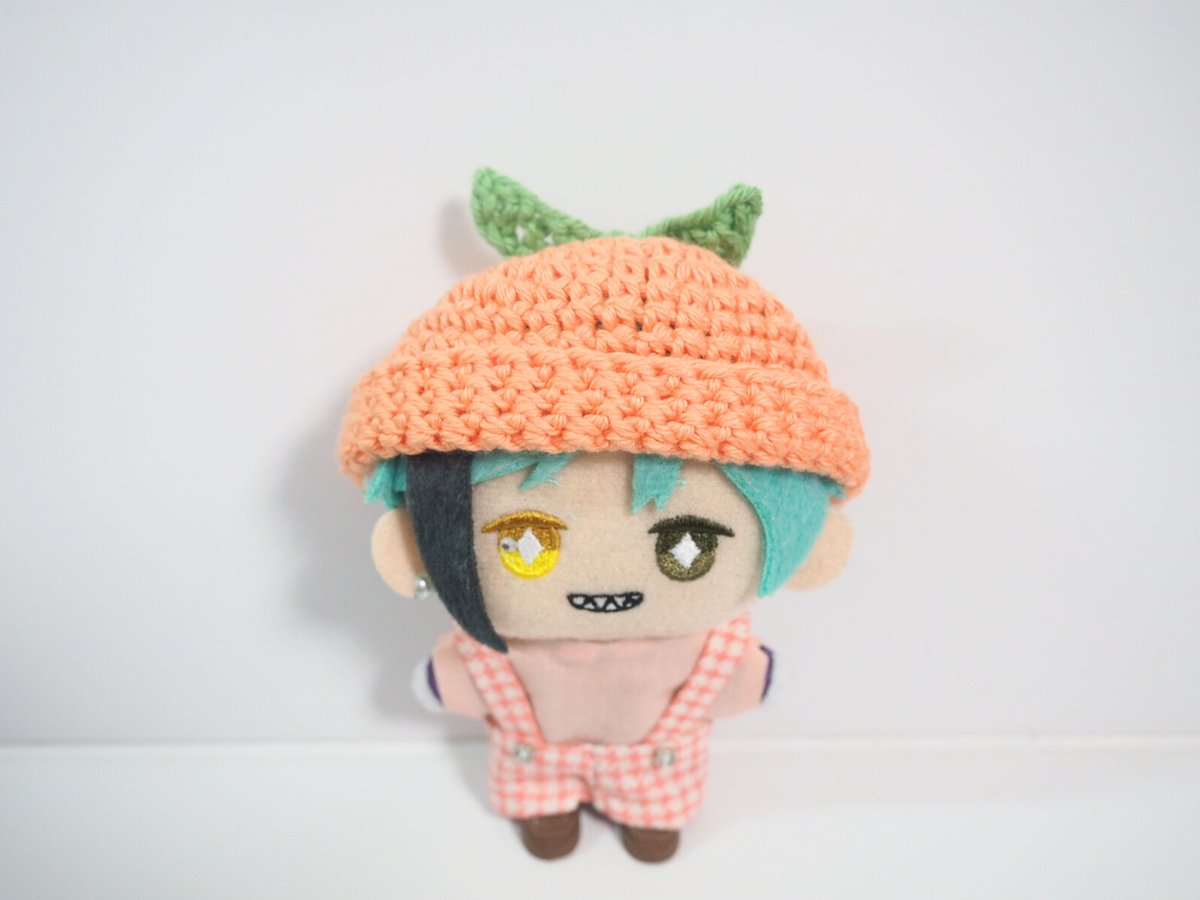 10cmぬい帽子 かんきつニット帽 レモン/オレンジ | takoyuka