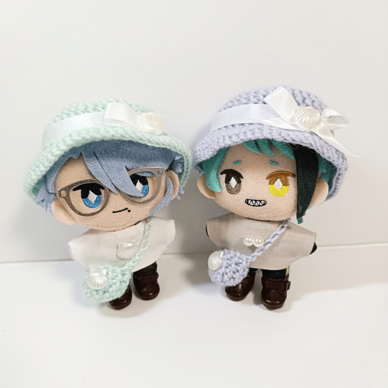 ぬい服10cm パステルマリンハット＆バッグセット | takoyuka