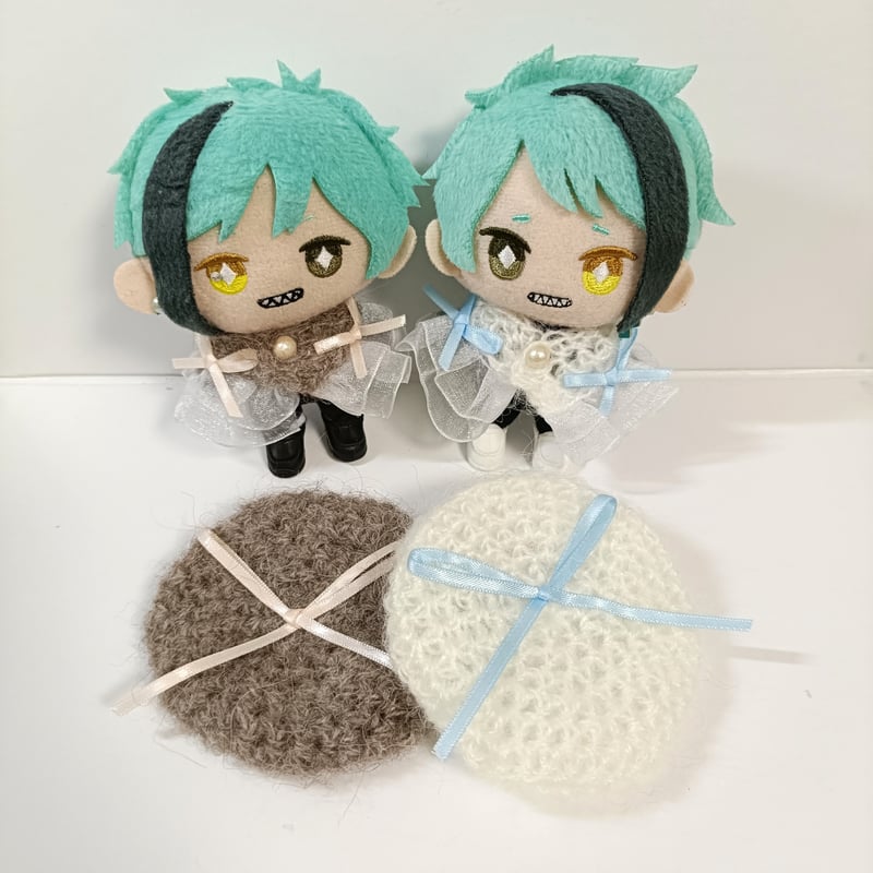 まーや　ぬい服　10cm 10cmぬい服 バイカラーケープ＆ベレーセット | takoyuka