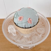 【受注販売】ヒナゲシの手刺繍針山