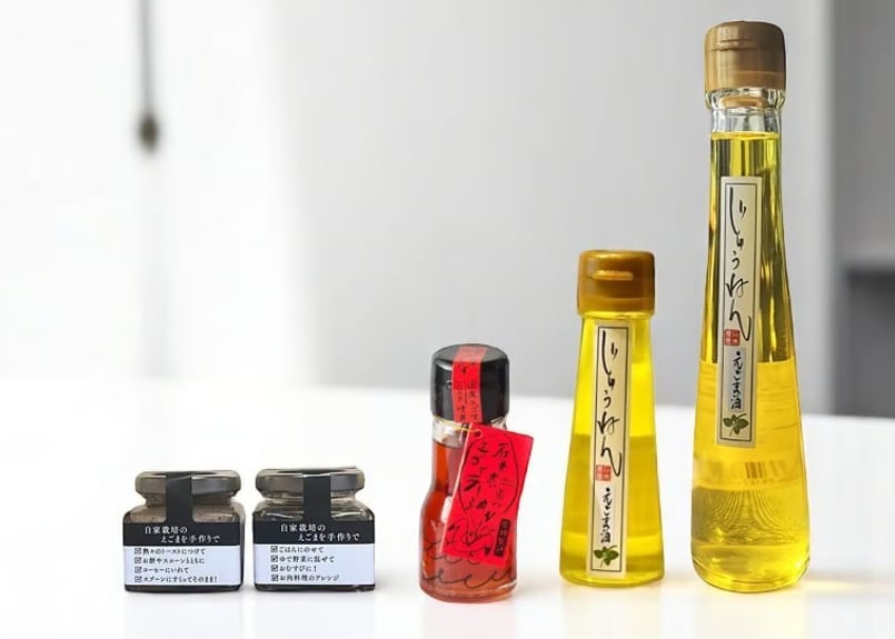 えごまセットB（えごま油、えごまラー油、えごま味噌、えごま生