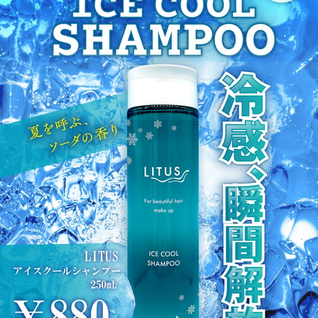 【6/10～数量限定】リータス アイスクールシャンプー 250mL【商品コード：113】