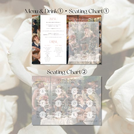 【Canvaテンプレート】Art Profile Book Renoir | アートプロフィールブック(ルノワール)