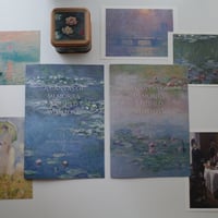 【Canvaテンプレート】Art Profile Book Monet | アートプロフィールブック(モネ)