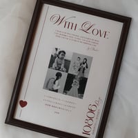 【Canvaテンプレート】Thanks to Parents | 子育て感謝状(Classic)〔ペーパータイプ〕