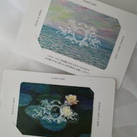 【Canvaテンプレート】Guest Card Monet | ゲストカード(モネ)