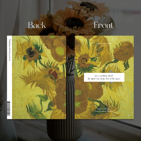 【Canvaテンプレート】Art Profile Book Gogh | アートプロフィールブック(ゴッホ)