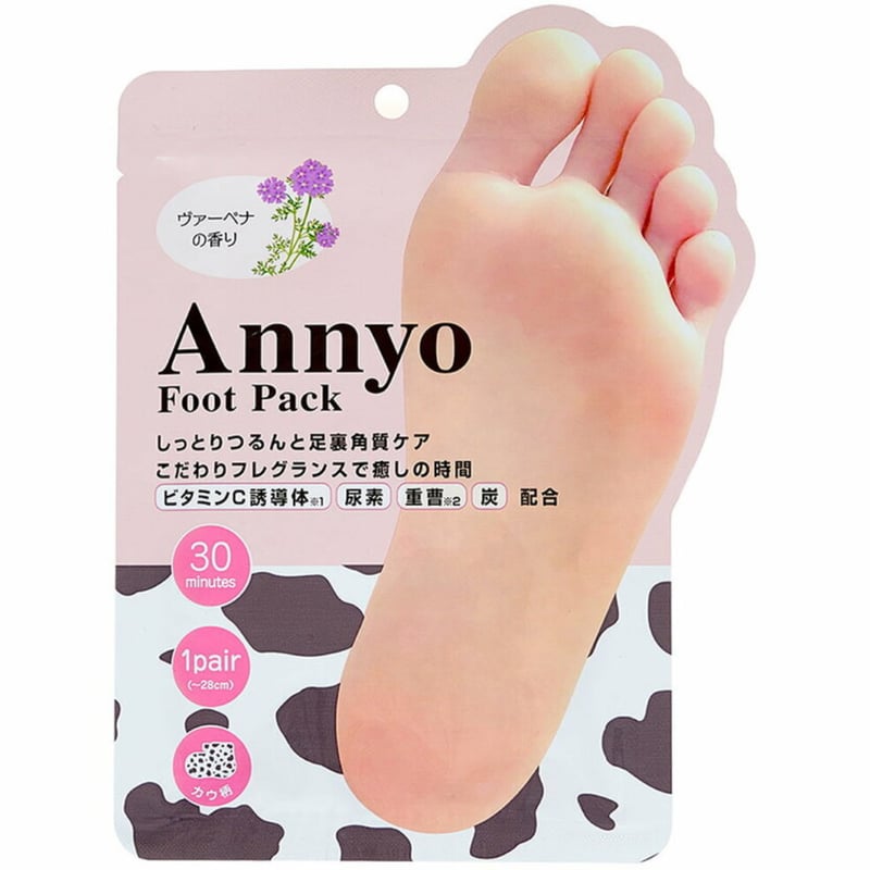 フットケア HANA Annyo フットパック カウ柄（ヴァーベナの香り） | T-mi 韓国コスメ