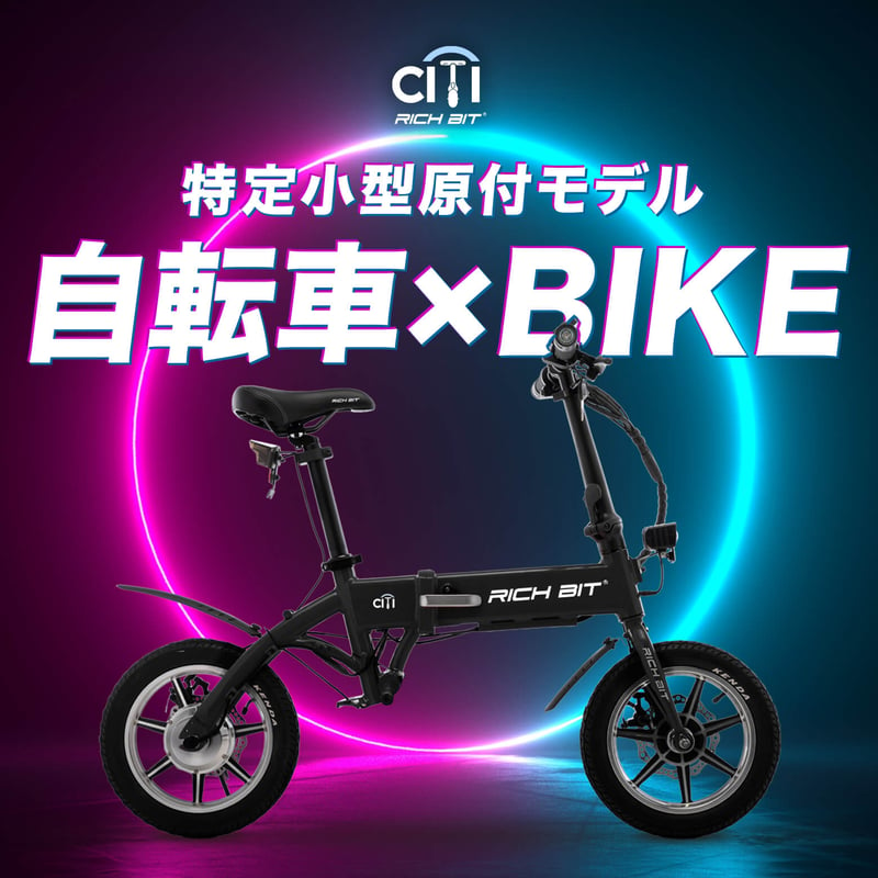 RICHBIT CITY 特定小型原付モデル 電動キックボード 公道走行可能 性能認定適合 |...