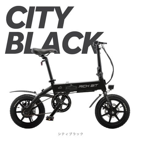 RICHBIT CITY ASSIST 電動アシスト自転車 型式認定取得済
