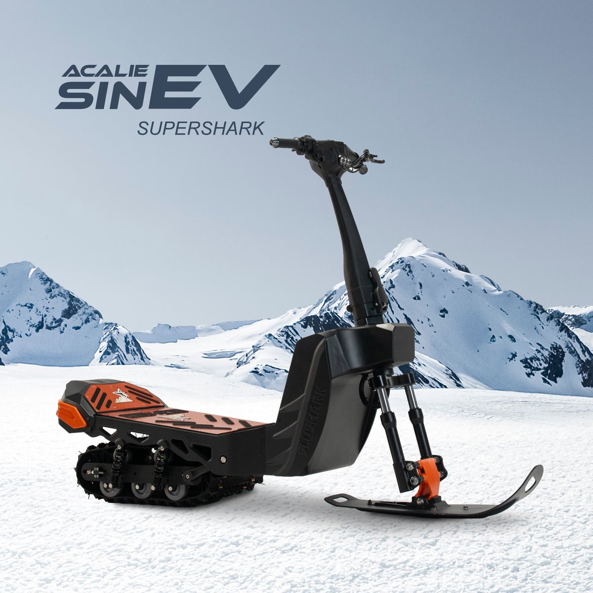 電動スノーバイク スノーモービル SIN EV 座り乗りモデル / 立ち 電動スノーバイク スノーモービル SIN EV 座り乗りモデル / 立ち