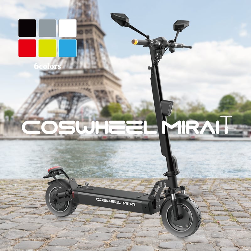 先着限定1台15%OFF】COSWHEEL MIRAI T 電動キックボード 500w 先着限定1台15%OFF】COSWHEEL MIRAI T 電動キックボード 500w