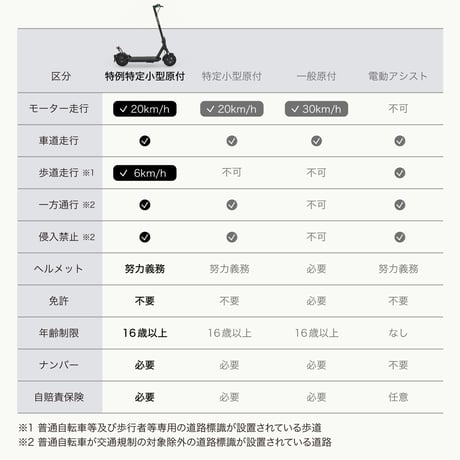 【Makuake No.1】 RICHBIT ES2 Pro 特定小型原付モデル 電動キックボード 公道走行可能 性能認定適合