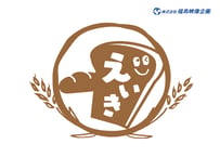 笑顔マークのパンのロゴ L_0089