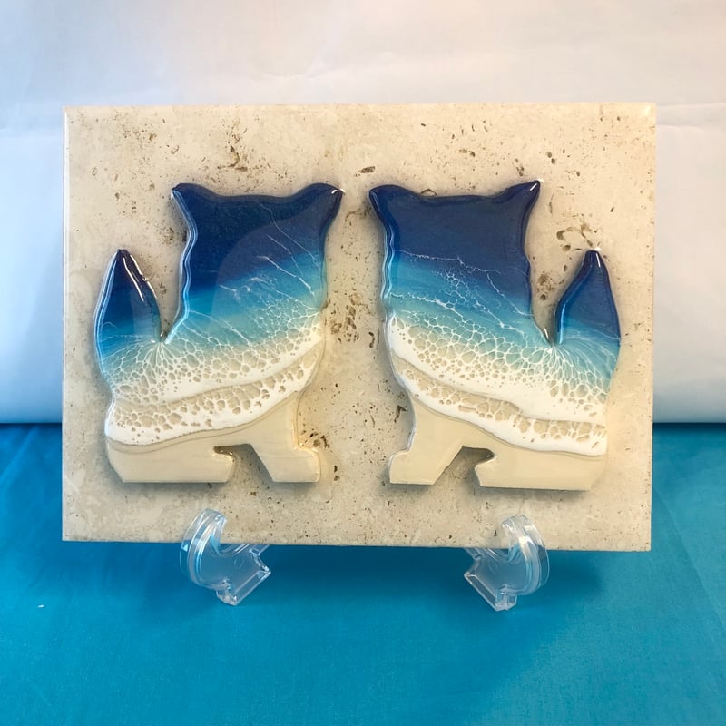 琉球ブルー美ら海シーサー