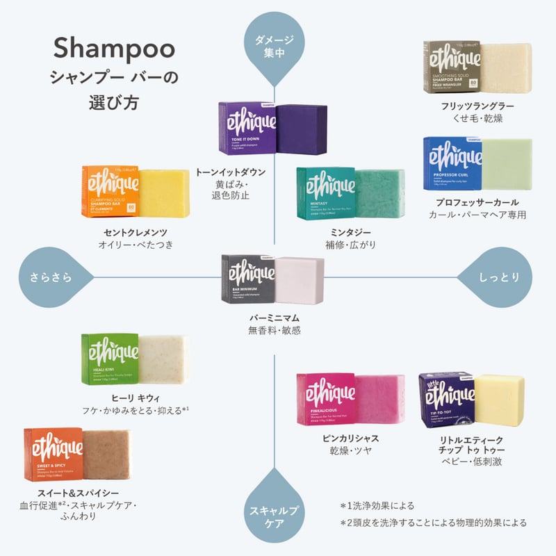 エティーク 固形シャンプー ヒーリキウィ 【デリケートヘア