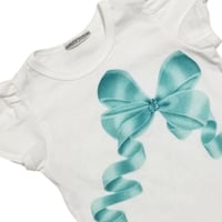 リボンプリントTシャツ（024010GRN）