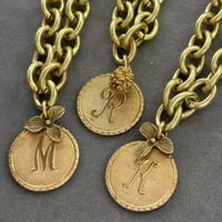 真鍮ドッグチョーカー　medalje(メダル)