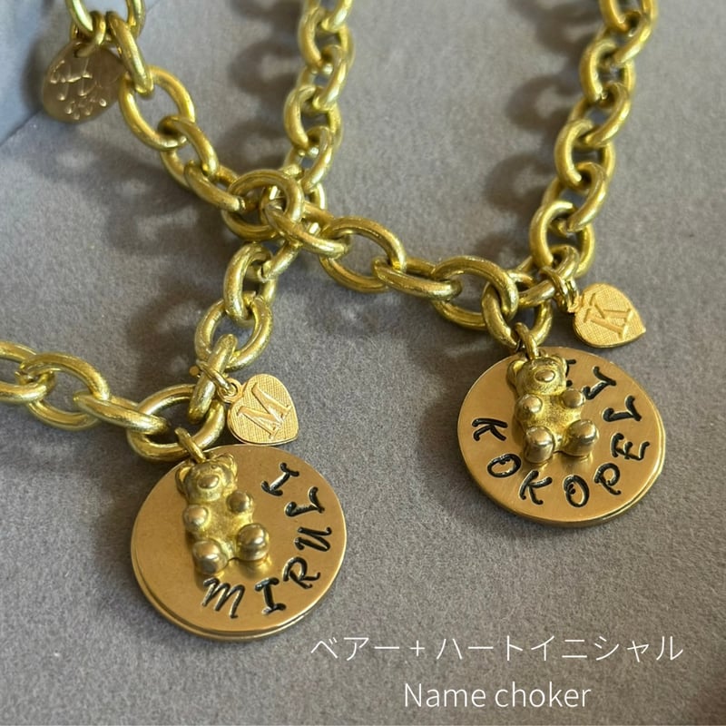 Name choker “ベアー” | Hygge