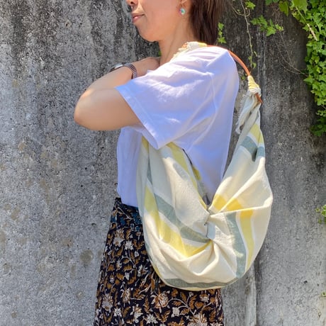 bigふろしきバッグ95cm×95cm本革ハンドル付【組合】