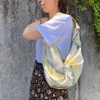 バッグやストールになるbigふろしきバッグ 2枚セット95cm×95cmバッグハンドル付【組合】