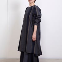 BIGリボンかっぽう着ワンピース【パクチープラス】