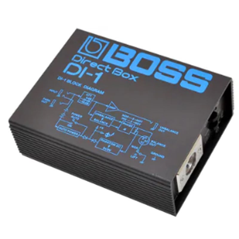 BOSS（ボス） DI-1 ダイレクトボックス | ヨネザワ楽器 音響機材